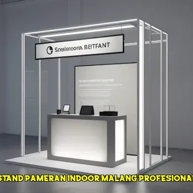 stand pameran indoor malang profesional